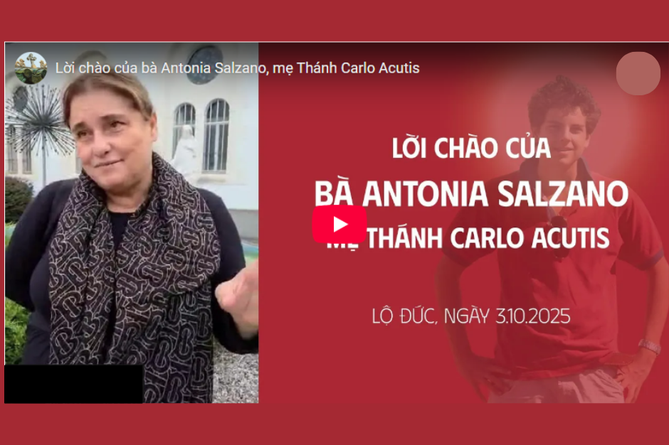 Lời chào của mẹ Thánh Carlo Acutis và Triển lãm Phép lạ Thánh Thể tại Sài Gòn