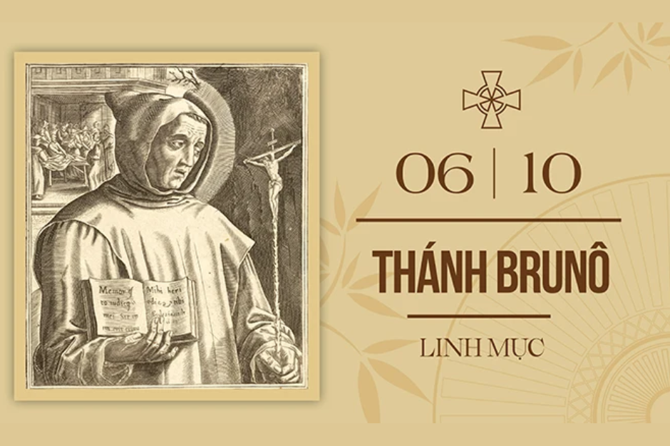 Ngày 06/10: Thánh Brunô, linh mục